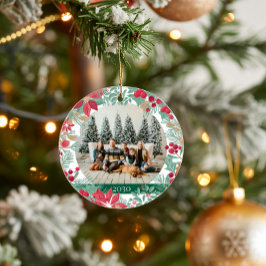 kersttuin | Keramische ornament