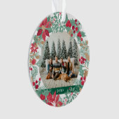 kersttuin | Keramische ornament (voorkant)