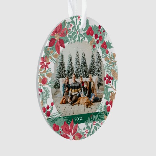 kersttuin | Keramische ornament (voorkant)