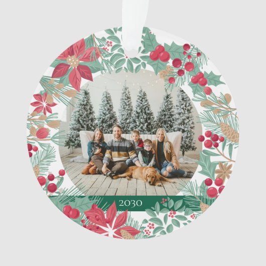 kersttuin | Keramische ornament (voorkant)