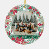 kersttuin | Keramische ornament (Voorkant)