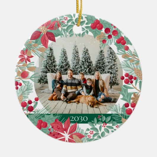 kersttuin | Keramische ornament (Voorkant)