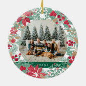 kersttuin | Keramische ornament (Achterkant)