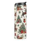 Kersttumbler Thermosbeker (Gedraaid links)