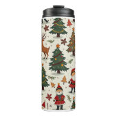 kersttumbler thermosbeker (Voorkant)