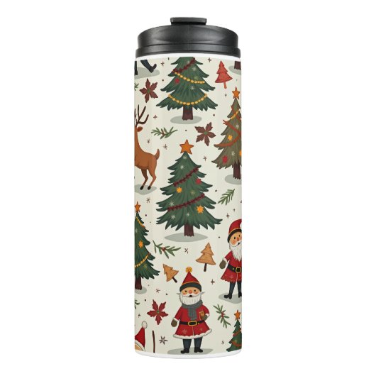 kersttumbler thermosbeker (Voorkant)
