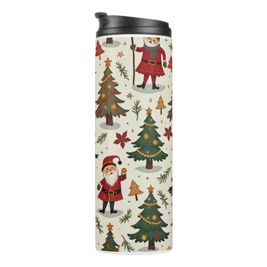 kersttumbler thermosbeker (Geroteerd rechts)