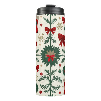 Kersttumbler Thermosbeker