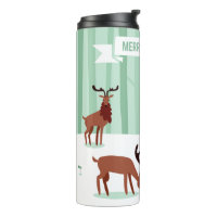 Kersttumbler voor rendieren