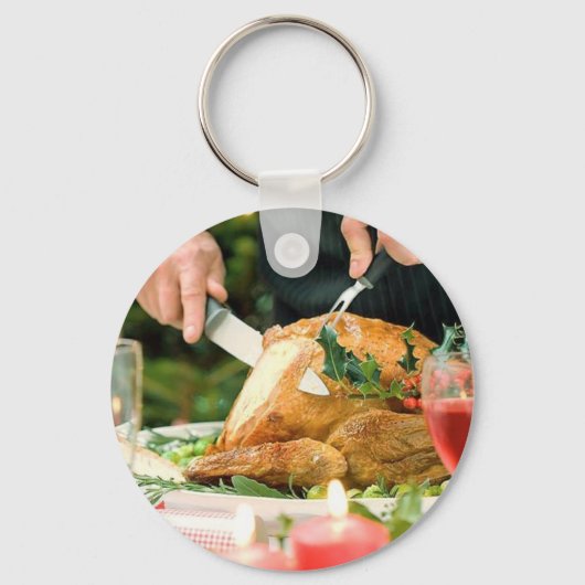 KerstTurkije Sleutelhanger (Voorkant)