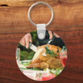 KerstTurkije Sleutelhanger (Voorkant)