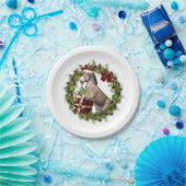 kersttwitterkerstpapier Borden Papieren Bordje (Feest)