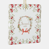  kersttypografie keramisch ornament (Rechts)