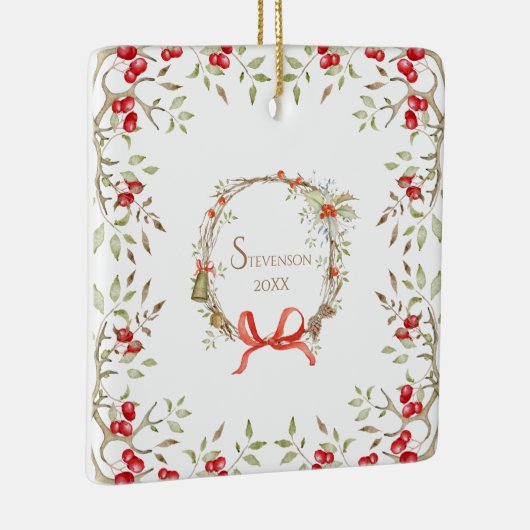  kersttypografie keramisch ornament (Rechts)