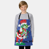 kersttySantaSaurus Schort (Gedragen)