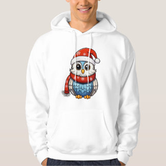 Kerstuil – Festieve Kerst-Hoodie voor Volwassenen Hoodie