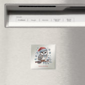 kerstuil-vakantiemagnet magneet (Insitu (Vaatwasser))