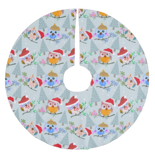 Kerstuilpatroon Kerstboom Rok (Voorkant)