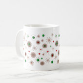 Kerstuitbarsting Koffiemok (Voorkant links)