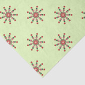 Kerstuitbarsting Tissuepapier (Detail)