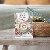 Kerstuitnodiging Hygge Scandinavische stijl Kaart