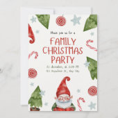 kerstuitnodiging kaart (Voorkant)