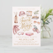 kerstuitnodiging kaart (Staand voorkant)