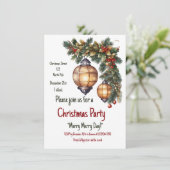  Kerstuitnodiging Kaart (Staand voorkant)