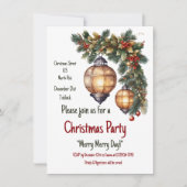  Kerstuitnodiging Kaart (Voorkant)