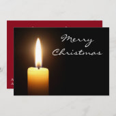 kerstuitnodiging kaart (Voorkant / Achterkant)