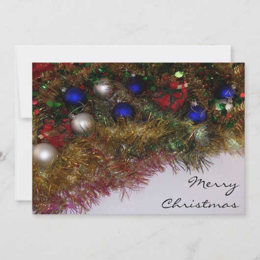 Kerstuitnodiging Kaart (Voorkant)