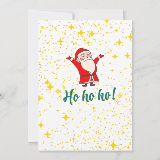 KERSTUITNODIGING KAART (Achterkant)