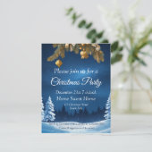 kerstuitnodiging kaart (Staand voorkant)