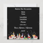 Kerstuitnodiging / Kaart - SRF (Achterkant)