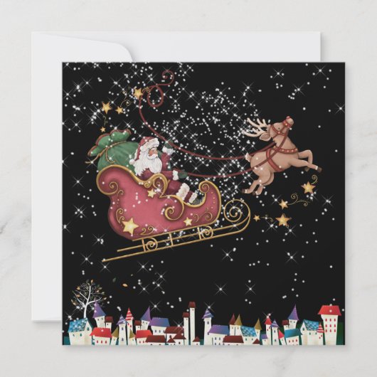 Kerstuitnodiging / Kaart - SRF (Voorkant)