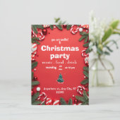 Kerstuitnodigingen Flat Kaart (Staand voorkant)