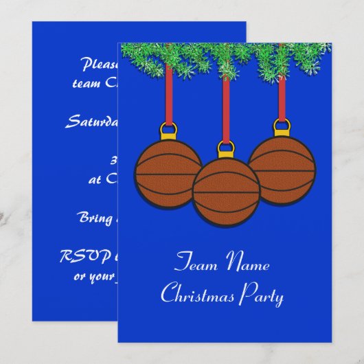 Kerstuitnodigingen voor fastpitch Softball Kaart (Voorkant / Achterkant)