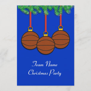 Kerstuitnodigingen voor fastpitch Softball Kaart