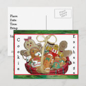 kerstuitwisseling feestdagenkaart (Voorkant / Achterkant)