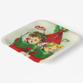  kerstuitzettend kinder bord (Gebogen)