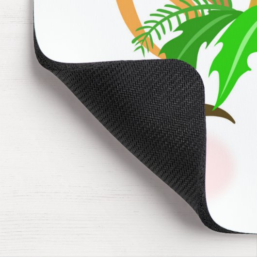 KerstUnicorn Face Muismat (Hoek)