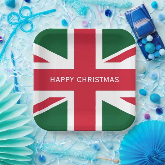 Kerstunitie Jack ~ Red, Green and White Bord (Feest)