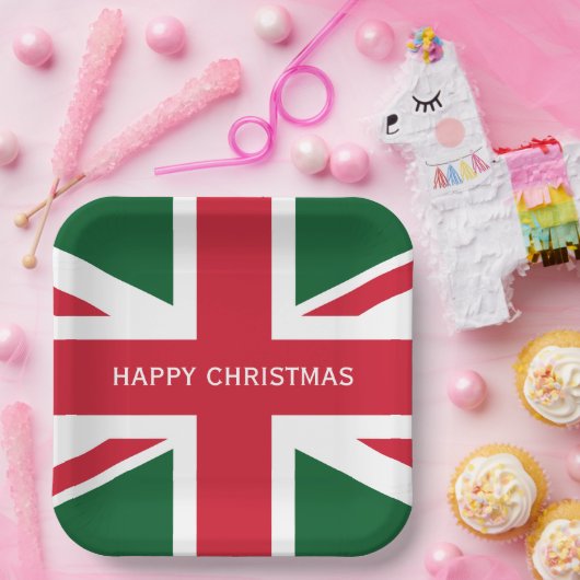 Kerstunitie Jack ~ Red, Green and White Bord (Feest)