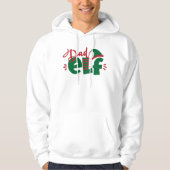Kerstvader Elf Hoodie (Voorkant)