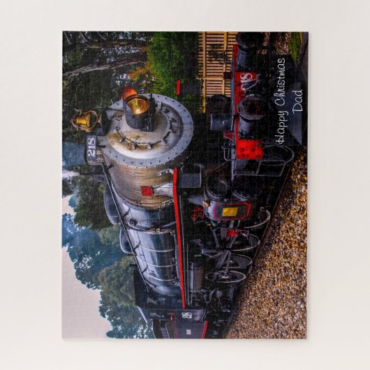 Kerstvader. Jigzaag Puzzle Legpuzzel (Verticaal)