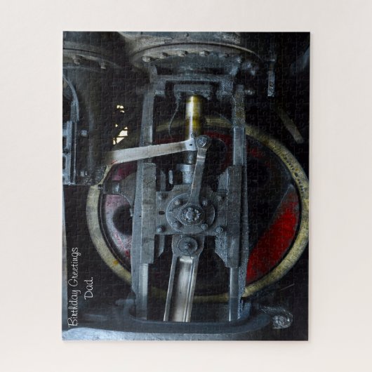 Kerstvader. Jigzaag Puzzle Legpuzzel (Verticaal)