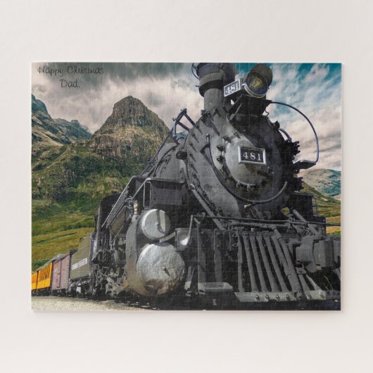 Kerstvader. Jigzaag Puzzle Legpuzzel (Horizontaal)