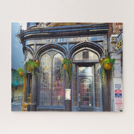 Kerstvader. Jigzaag Puzzle Legpuzzel (Horizontaal)