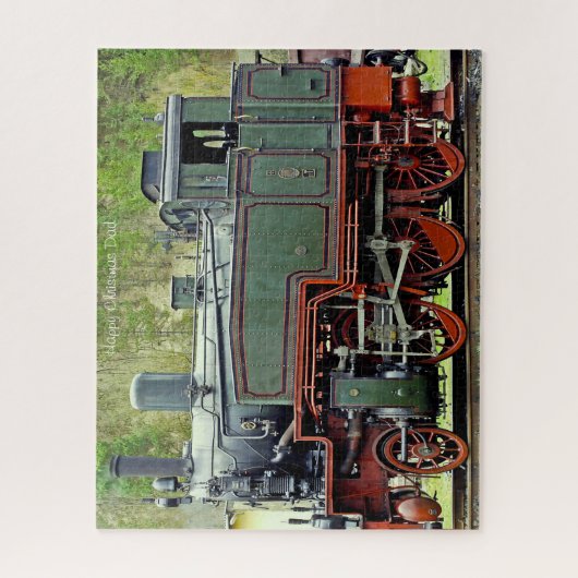 Kerstvader. Jigzaag Puzzle Legpuzzel (Verticaal)