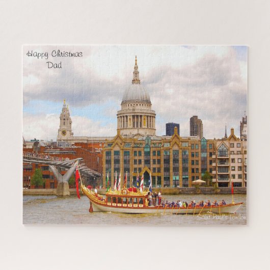 Kerstvader Legpuzzel (Horizontaal)